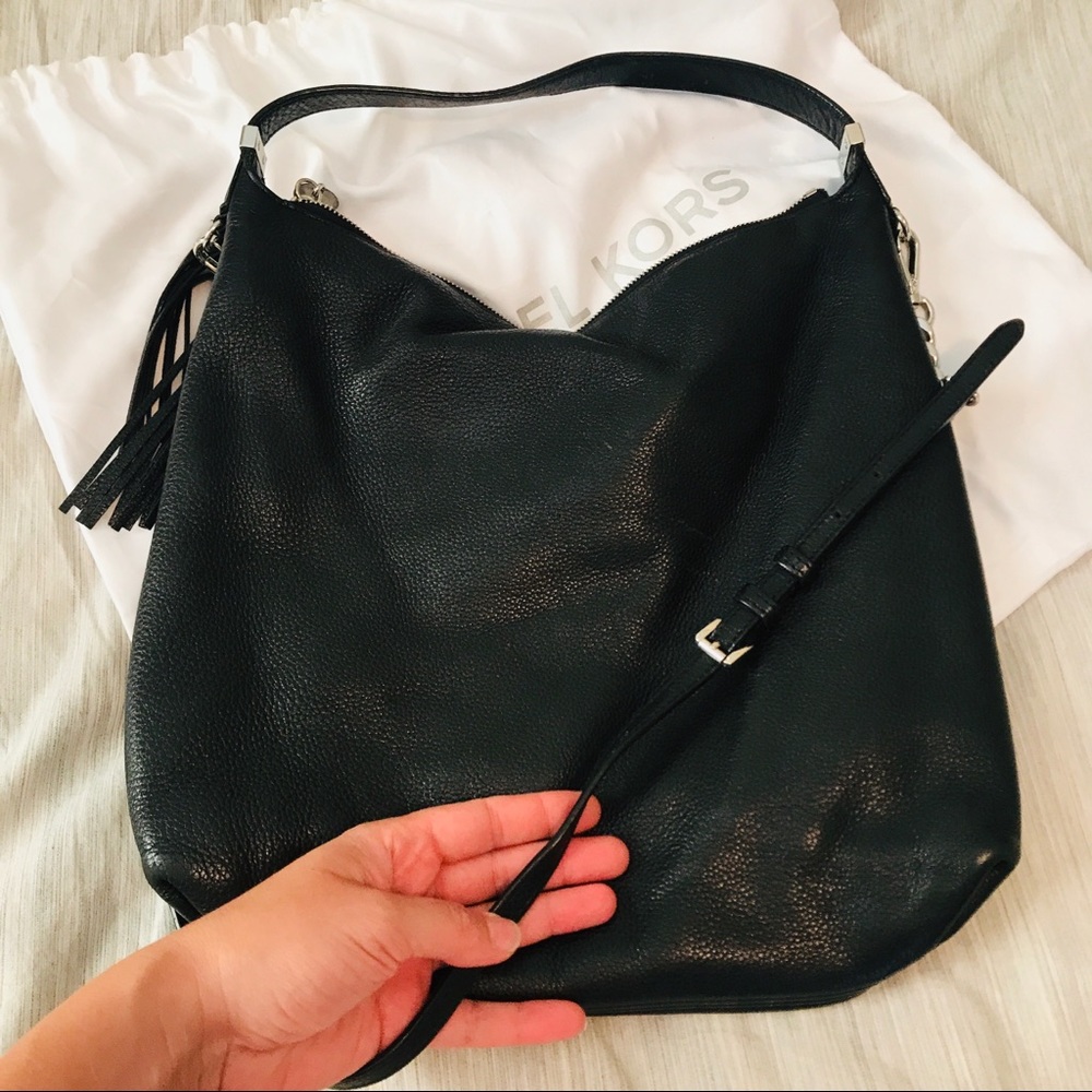 Hobo Bag by Michael Kors, black leather - Picture 3 of 8
